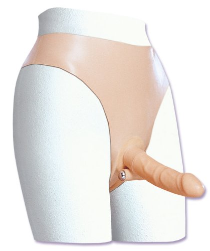 California Exotics Shane's World Wireless Latex Harness with Slender Penis