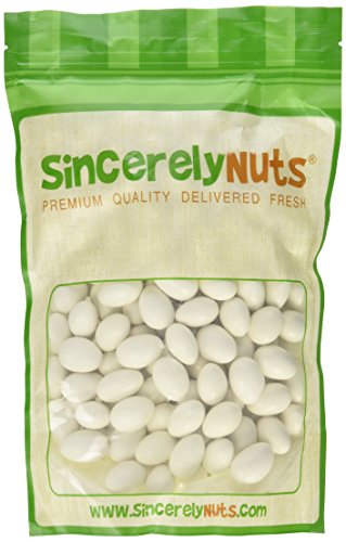 Jordan Almonds ~ White ~ 2 Lbs