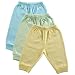 Luvable Friends Baby Pants, Yellow, 6-9 Months, 3 Pack