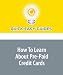 How To Learn About Pre-Paid Credit Cards