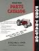 1953-1959 Ford Tractor Illustrated Master Parts Catalog Reprint