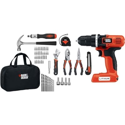 Black & Decker LDX172PK 7.2-Volt Lithium-Ion Drill and Project Kit