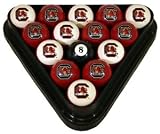 South Carolina Fighting Gamecocks Billiard Ball Set NCAA College Athletics