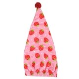 【CramCream】いちごがり◎キューティドライタオルキャップ☆可愛い雑貨（ヘアドライCAP）通販☆