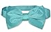 Vesuvio Napoli BOWTIE Solid TURQUOISE BLUE Color Men's Bow Tie for Tuxedo Suit