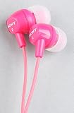 SONY The EX10LP Earbuds in Dark Pink,Headphones for Unisex