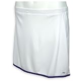 Womens Wilson Hyper-Core Skirt-White/Navy