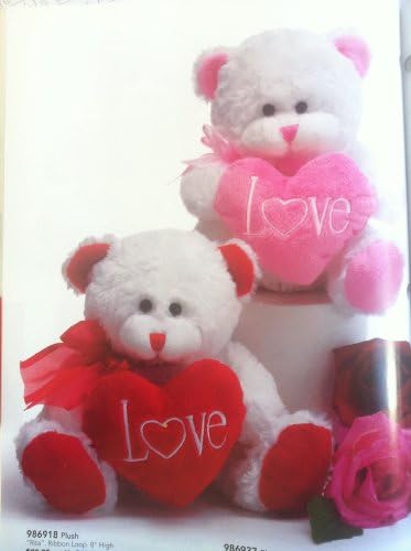 PLUSH "LOVE" PINK HEART