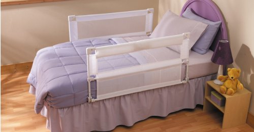 Regalo Sleep Tite Double Sided Drop Down Bed Rail - White