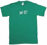 got 42? Kids T Shirt In 5 Colors Youth Small-Green