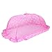 Baby Bucket Mosquito Net Floral Design (Pink,Medium) RS.450.00