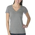Juniors Mossimo Supply Pocket V-Neck Tee - Heather Gray