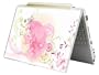 Bundle Monster MINI NETBOOK Laptop Notebook Skin Sticker Cover Art Decal - 7" 8" 9" 10" - Fit HP Dell Asus Acer Eee Compaq MSI - Pink Heart Floral