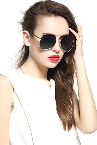 2016 Women Fashion Model Oversized Mirrored Sunglasses UV400