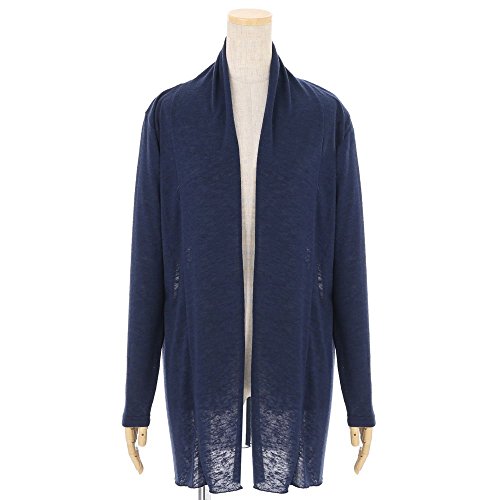 (プレフェリール) ＰＲＥＦＥＲＩＲ ロング カーディガン レディース 後ろ切り替え 薄手 長袖 アウター M