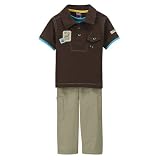 Infant Boys' 2-pc. Pants Set - Brown