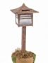 Pack of 6 Enchanted Garden Asian-Inspired Solar Powered LED Lawn Stakes 18"
