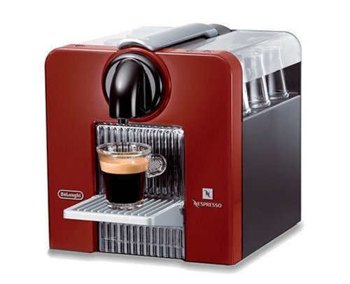 DeLonghi EN 180.R Le Cube Nespresso Espressomaschine rot