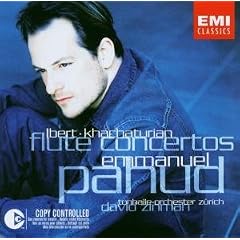 Ibert / Khatchaturian : Concertos pour fl�te