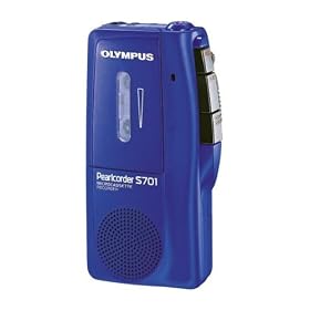 OLYMPUS S-701 Analogue Dictaphone - blue