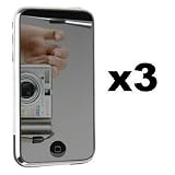 EMPIRE 3-Pack LCD Mirror Screen Protector for Apple iPhone 3G 8GB 16GB [EMPIRE PACKAGING]