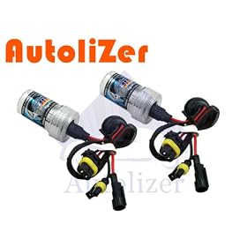 1 Pair (2 pcs) HID Xenon H4 6000K Low Beam Replacement Light Bulbs - Brilliant White