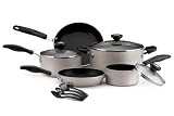 Farberware Superior 12 Piece Cookware Set - Silver