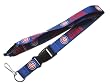 Chicago Cubs Clip Lanyard Keychain Id Holder Ticket Mlb - Blue