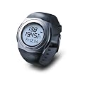 Beurer PM25 - puls�metro, cron�metro  resistente al agua 50m, color plata / azul oscuro