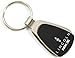 Lincoln MKX Black Teardrop Key Fob Authentic Logo Key Chain Key Ring Keychain Lanyard