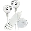 NEW White Hi-Fi In-Ear Earphones With Wire Reel And In-Line Volume Control - IEP311WHT