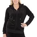 Merona&reg; Plus Velour Hoodie -Black