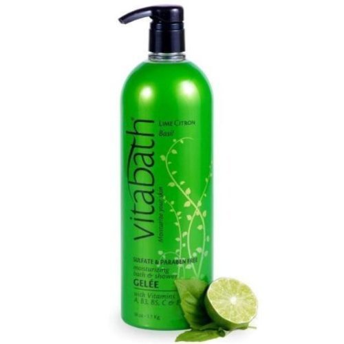 Vitabath Lime Citron Basil Shower Gel 38 Oz