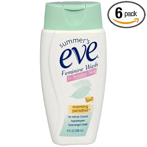 Summer's Eve Feminine Wash, Morning Paradise Sensitive Skin, 9-Ounce Bottles (Pack of 6) by Summer's Eve