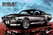 (24x36) Ford Mustang (GT500) Art Poster Print