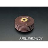 エスコ 100x4mm/WA24Pオフセット型砥石(5枚) EA809YE-124