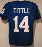 YA Tittle New York Giants Jersey w/HOF 71