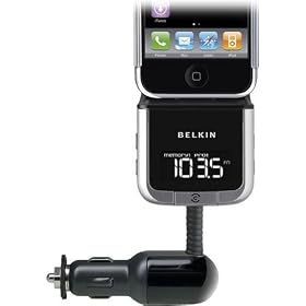 Click here to buy Belkin TuneBase FM Transmitter for iPod and iPhone by Belkin.