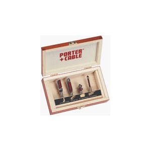 Black Decker  Porter Cable PCRBS04 4-Piece Groove And Trim Set by 