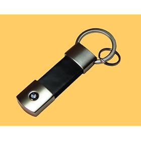 BMW Genuine Leather Key Chain Ring 1 3 5 6 7 8 Series 325i NW