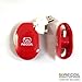 Recoil Automatic Cord Winder for Headphones, USB Cables and Phone, Tablet and Reader Chargers. No More Tangled Cords! The Original Retractable Cord Organizer. Red, Size Medium