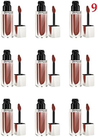 (Pack of 9) - Maybelline Color sensational Color, 125 Charming Cocoa - 0.17 Fluid Ounce