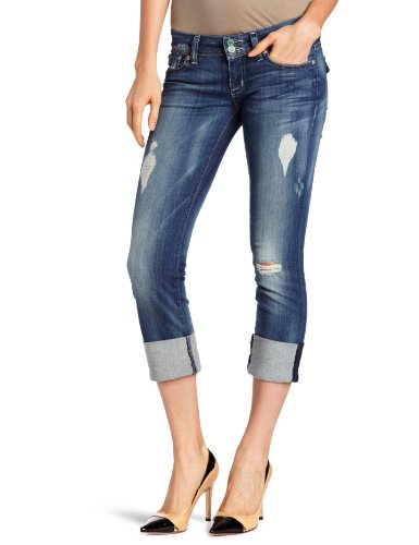 Hudson Jeans Women's Ginny Cuffed Crop Jean in Blondie