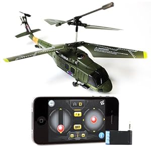 iPhone iPad Controlled Syma S102G -3 Channel RC Gyro Helicopter iCopter