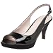 Nine West Women's Karoo Slingback,Black Syn,8 M US