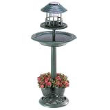 Gifts & Decor Verdigris Garden Centerpiece Birdbath
