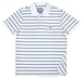 Volcom Stripe Mens Knit Polo (Small, Gray)