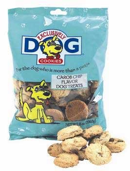 More image 2PK Carob Chip Wafer Cookie 8oz (Catalog Category: Dog / Dog Treats)