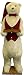 58" Huge Life-Size Plush Standing Christmas Butler Polar Bear
