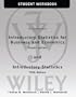 Student Workbook to accompany Introductory Statistics for Business and Economics, 4th Edition